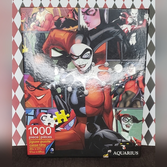 Harley Quinn 1000 Piece Puzzle - Picture 1 of 3